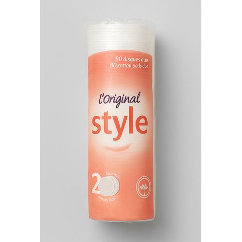 Cotons Disque à Demaquiller Style – L’Original 80 Disques Duo