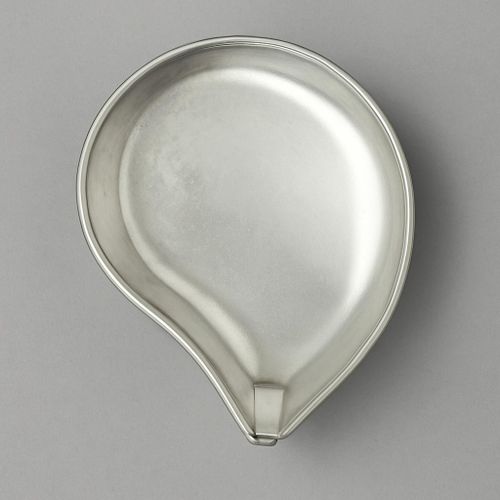 Moule à Gâteaux En Métal Argenté En Forme De Goutte (Lot De 12)