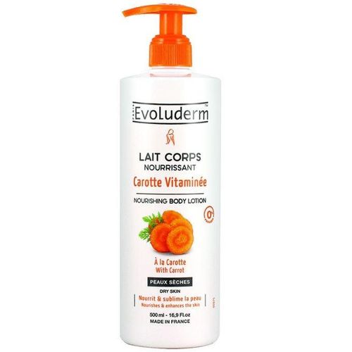Evoluderm - Lait Corps Nourrissant Carotte Vitaminée