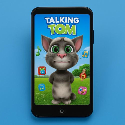Talking Tom – Smartphone Éducatif Interactif pour Enfants