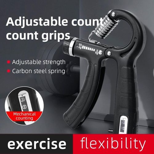 Une paire - Hand Grip Ajustable Avec Compteur, Poignée De Sport Gymnastique Réglable, Entraîneur De Mains
