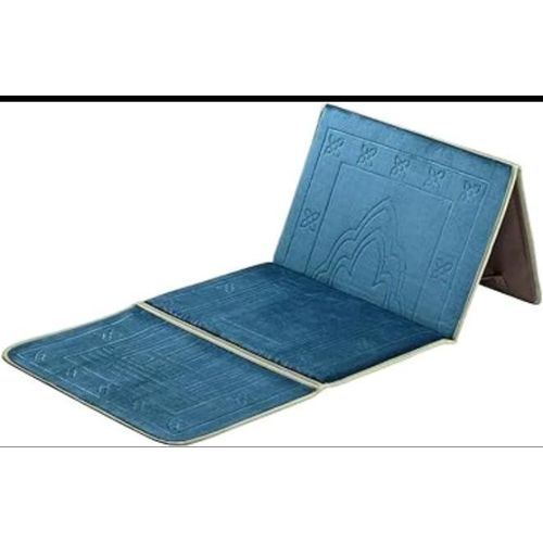 Tapis de prière pliable avec dossier