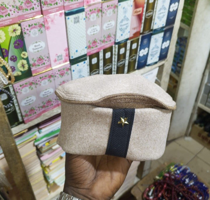 Chapeau hommes musulman etoile