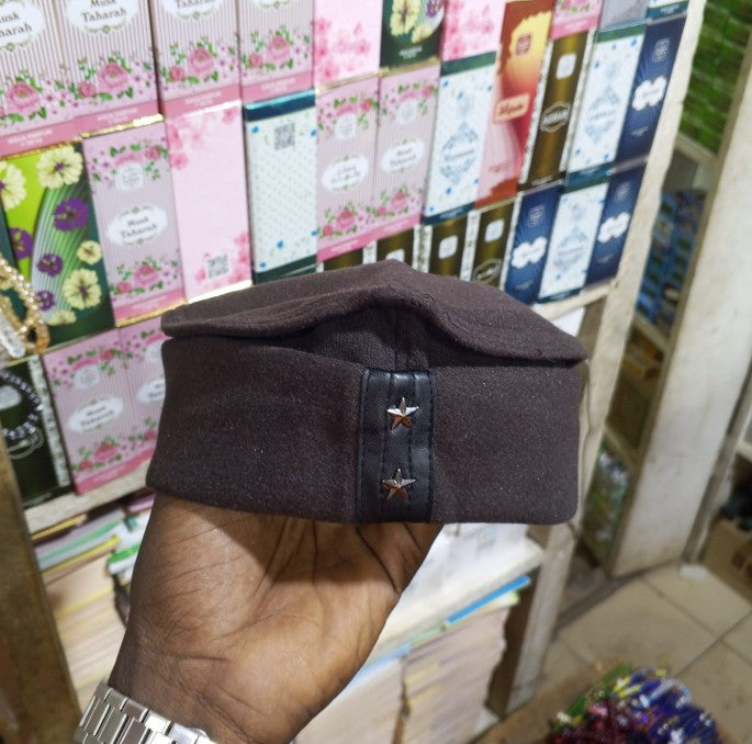 Chapeau hommes musulman etoile